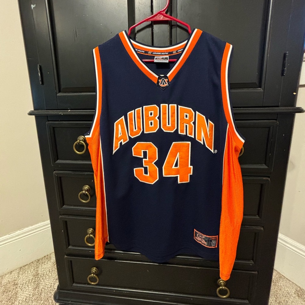 Vintage Auburn collegiate basketball jersey